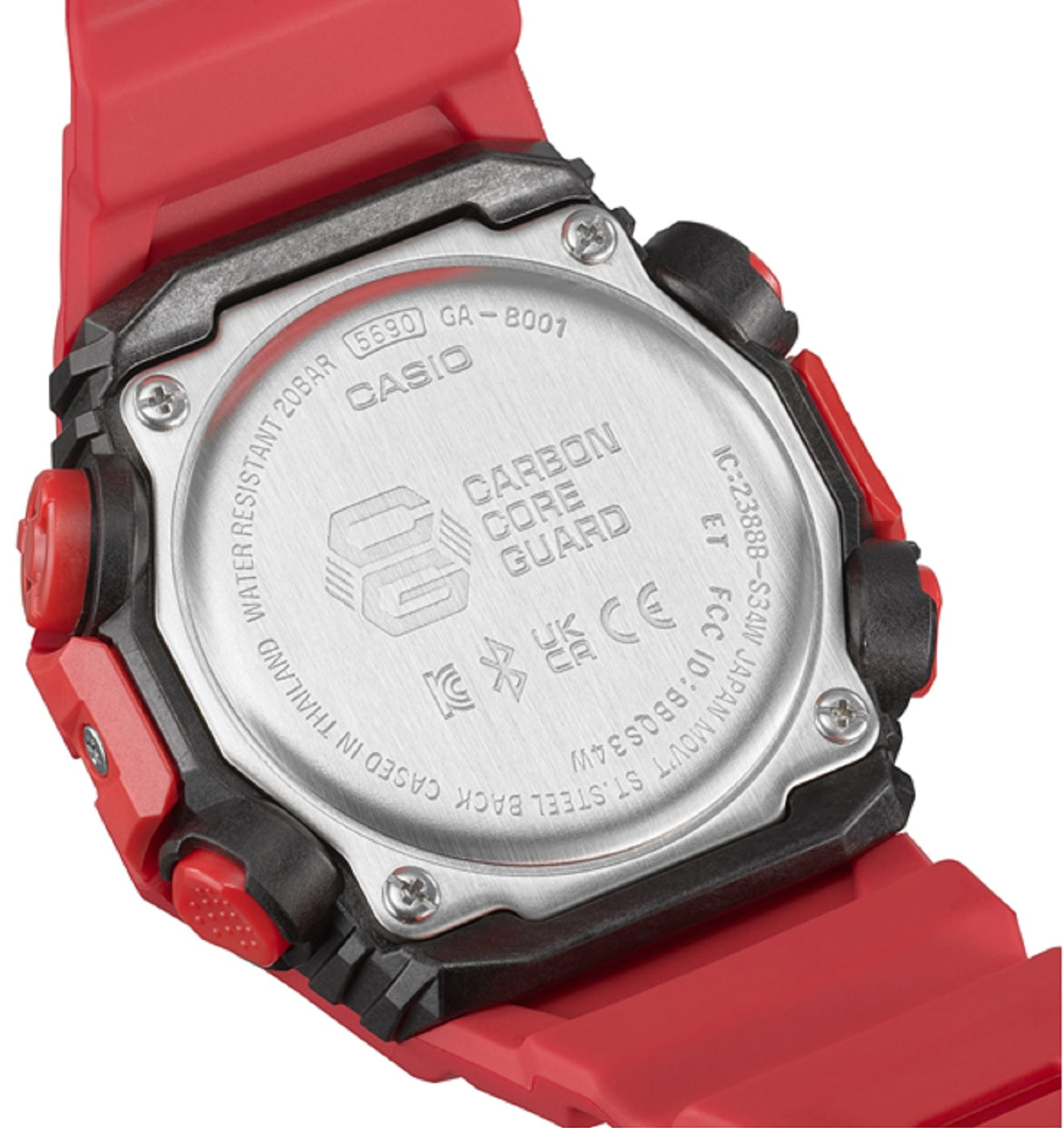 Casio G-shock GA-B001-4A Digital Analog Rubber Strap Watch For Men-Watch Portal Philippines