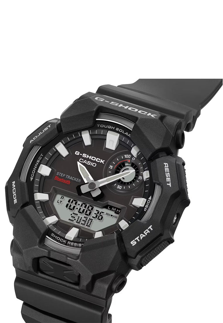 Casio G-shock GA-B010-1ADR Digital Analog Rubber Strap Solar Bluetooth Watch for Men-Watch Portal Philippines