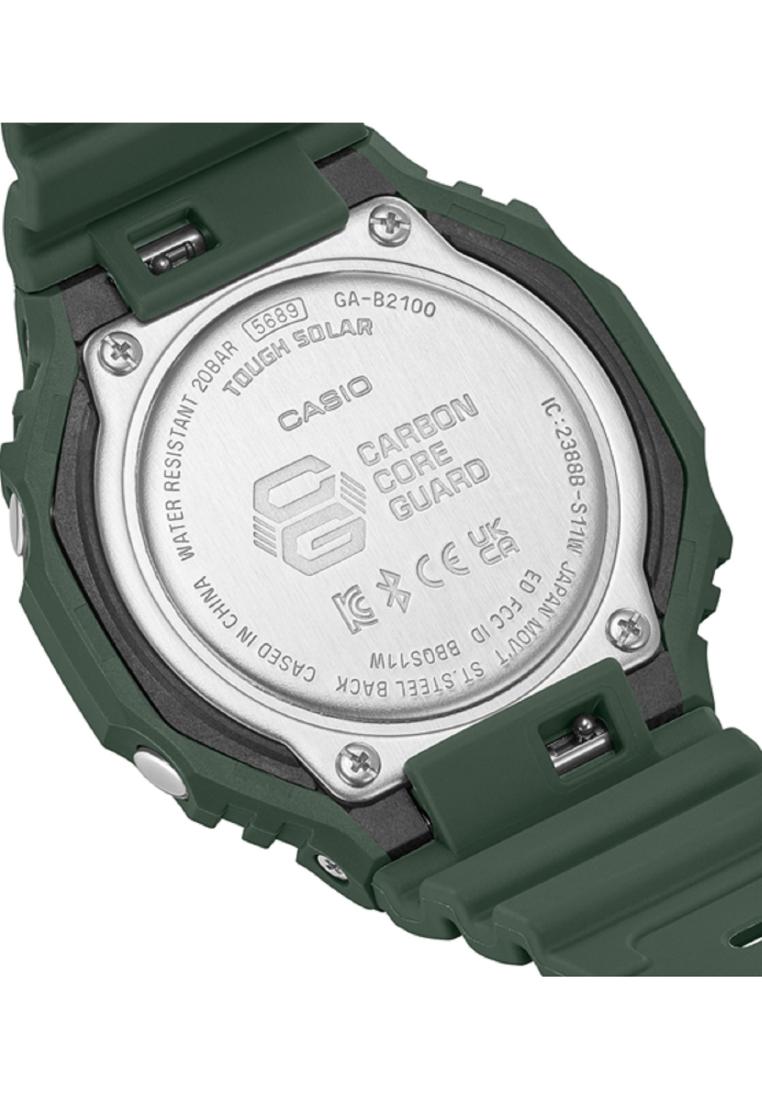 Casio G-shock GA-B2100-3A Digital Analog Rubber Strap Watch For Men-Watch Portal Philippines