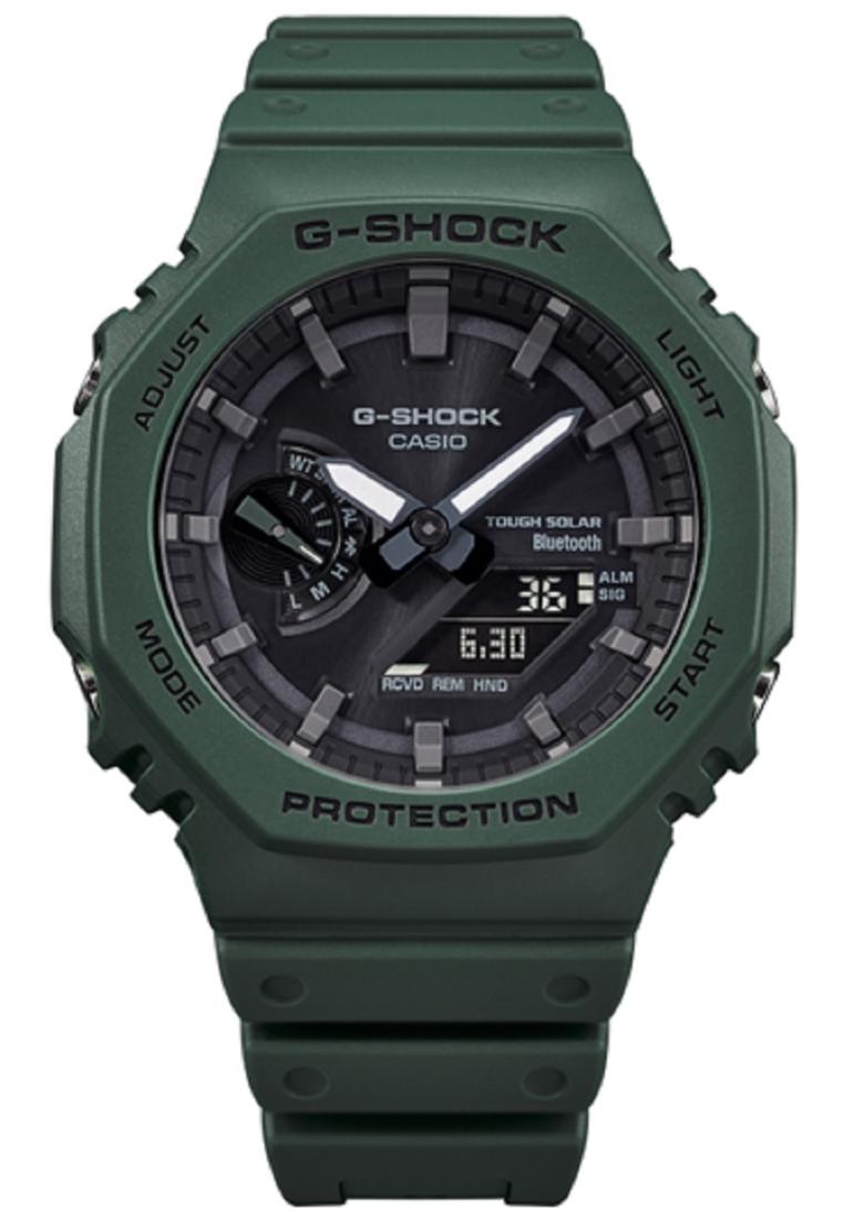 Casio G-shock GA-B2100-3A Digital Analog Rubber Strap Watch For Men-Watch Portal Philippines
