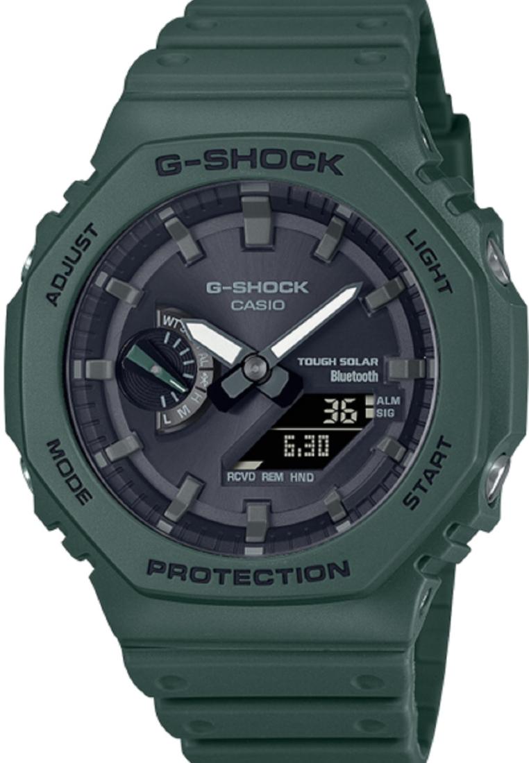 Casio G-shock GA-B2100-3A Digital Analog Rubber Strap Watch For Men-Watch Portal Philippines