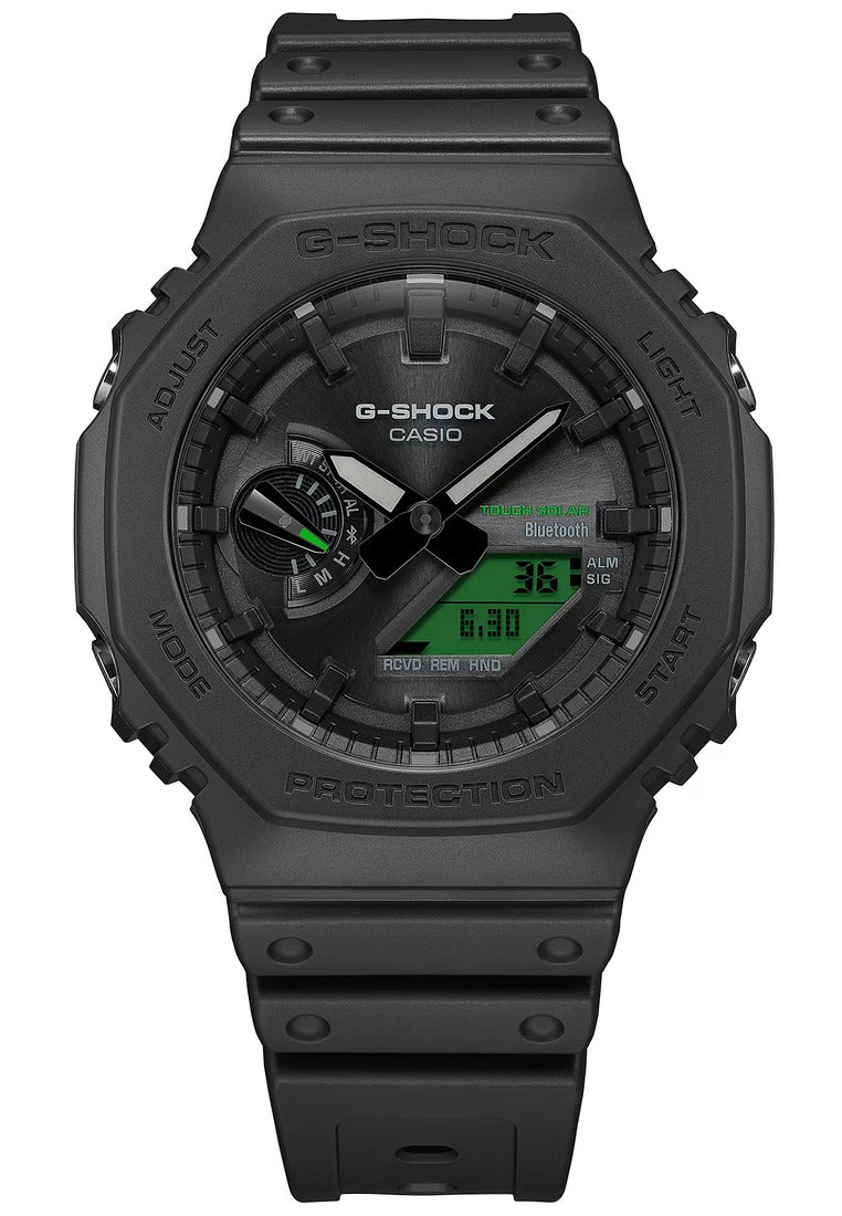 Casio G-shock GA-B2100BEG-1ADR Rubber Strap Digital Analog Bluetooth Solar Watch for Men-Watch Portal Philippines