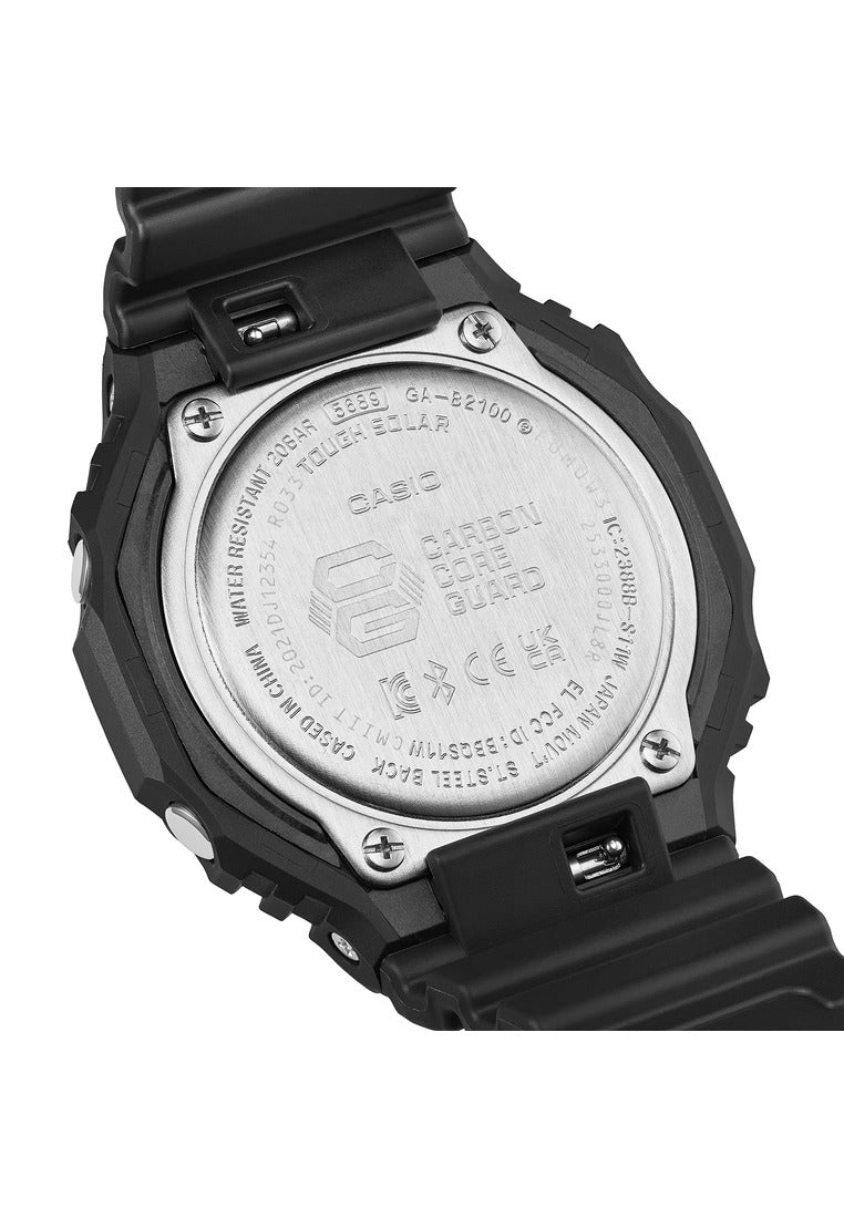 Casio G-shock GA-B2100BEG-1ADR Rubber Strap Digital Analog Bluetooth Solar Watch for Men-Watch Portal Philippines