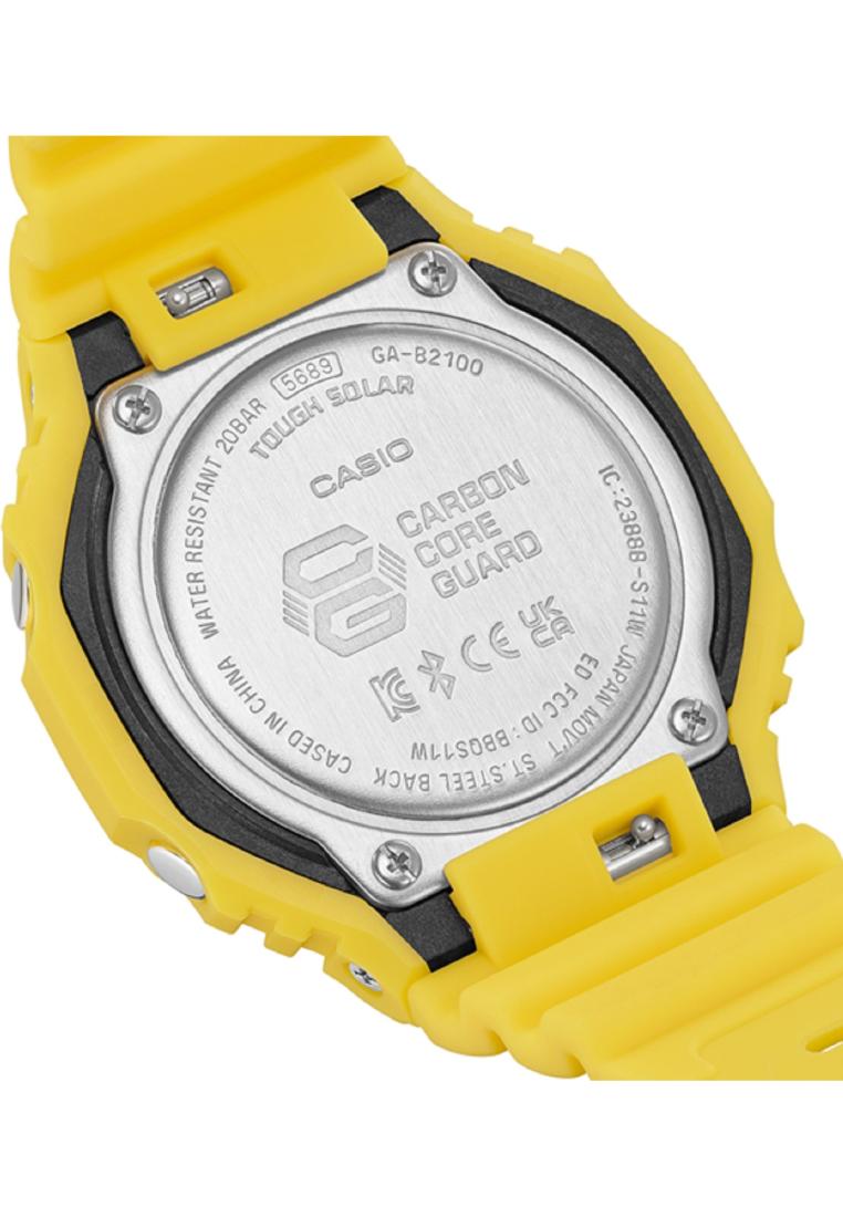 Casio G-shock GA-B2100C-9A Digital Analog Rubber Strap Watch For Men-Watch Portal Philippines