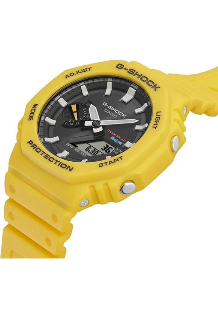 Casio G-shock GA-B2100C-9A Digital Analog Rubber Strap Watch For Men-Watch Portal Philippines