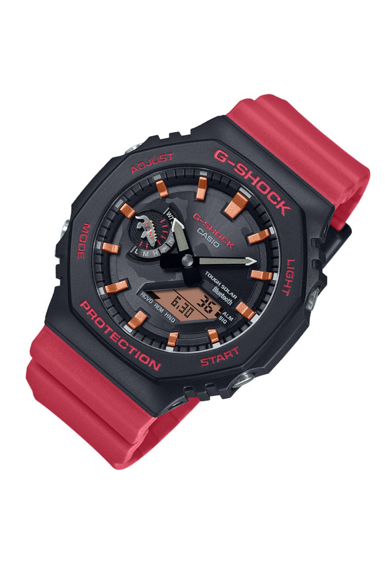 Casio G-shock GA-B2100CD-1A4 Charles Darwin Collab Digital Analog Rubber Strap Solar Watch for Men-Watch Portal Philippines