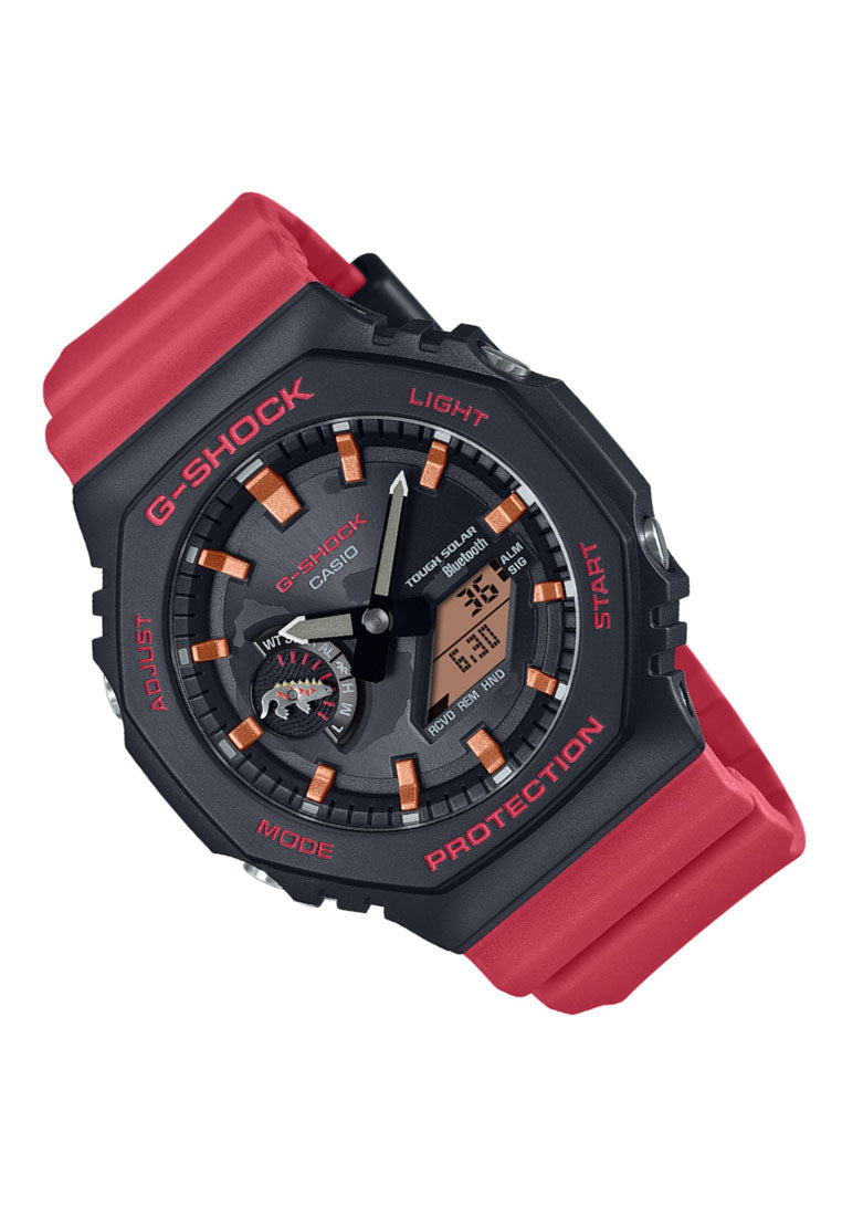 Casio G-shock GA-B2100CD-1A4 Charles Darwin Collab Digital Analog Rubber Strap Solar Watch for Men-Watch Portal Philippines
