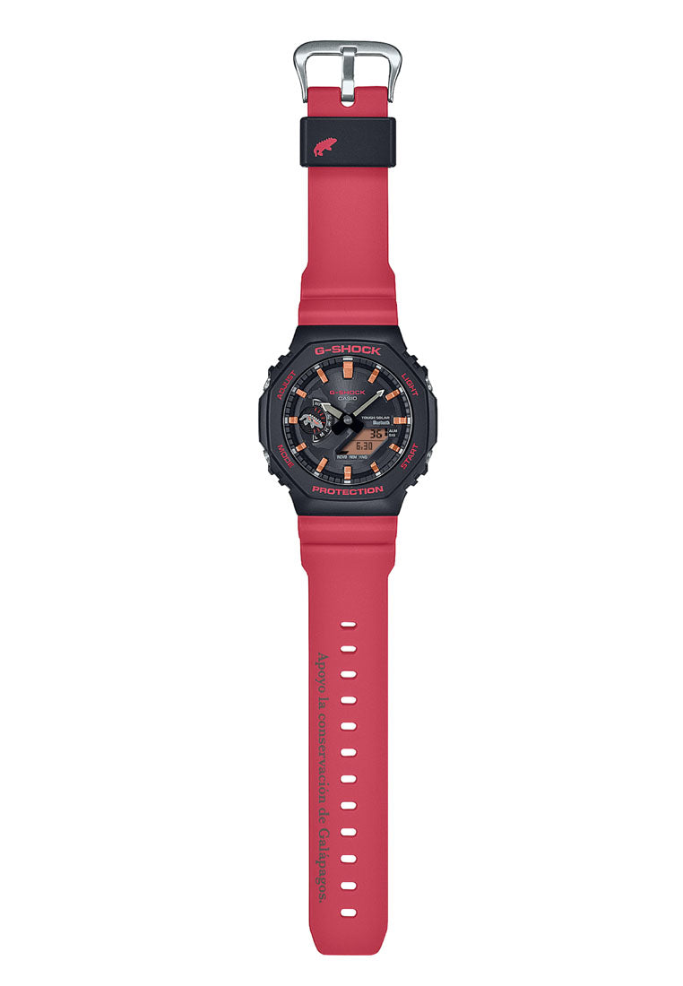 Casio G-shock GA-B2100CD-1A4 Charles Darwin Collaboration Digital Analog Rubber Strap Solar Watch for Men-Watch Portal Philippines