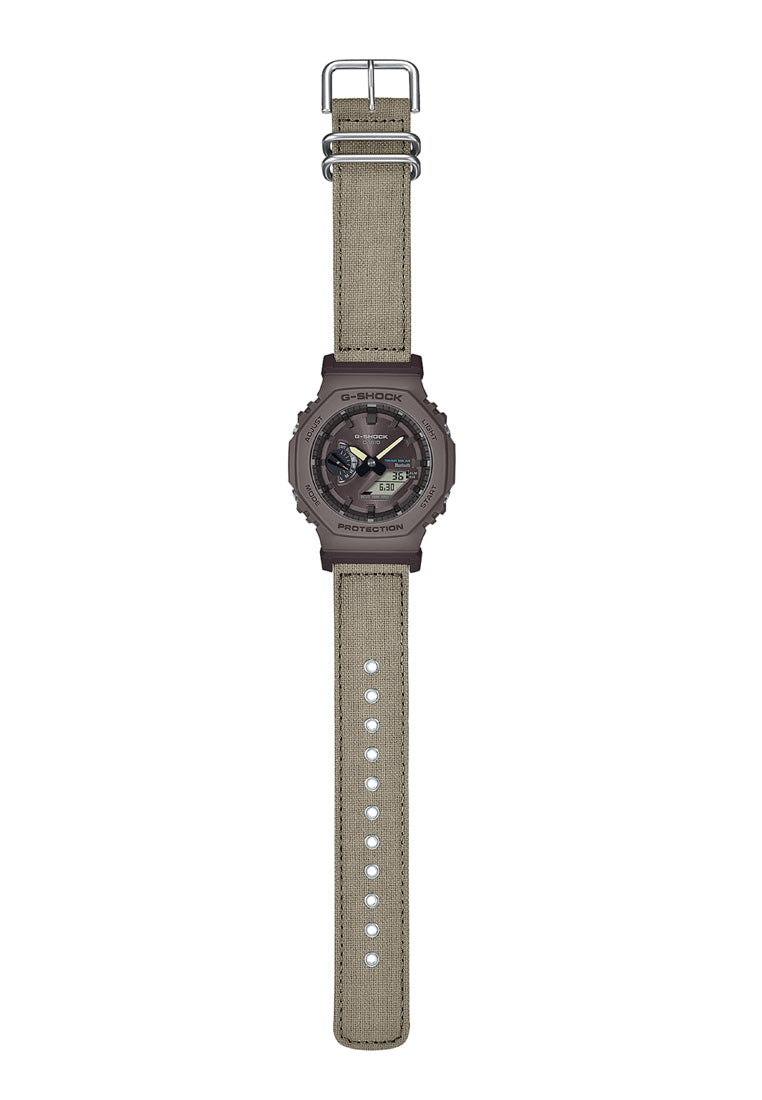Casio G-shock GA-B2100CT-5A Digital Analog Nylon Strap Watch For Men-Watch Portal Philippines