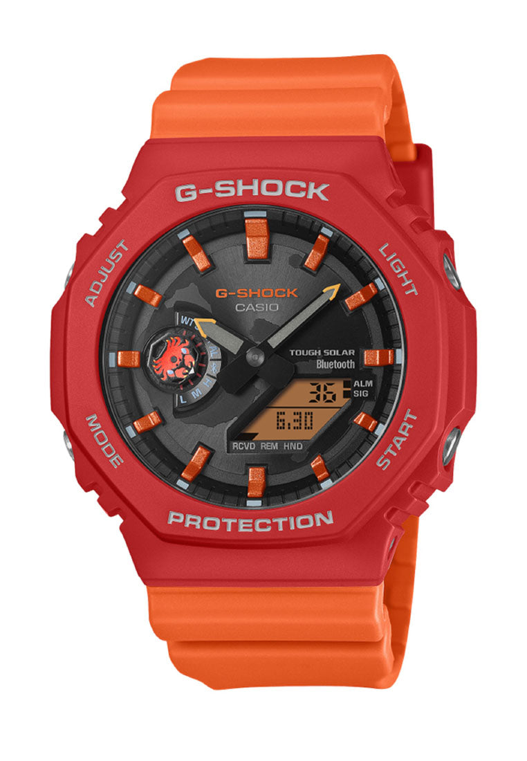 Casio G-shock GA-B2100DF-4ADR "Charles Darwin" Collab Digital Analog Rubber Strap Watch for Men-Watch Portal Philippines