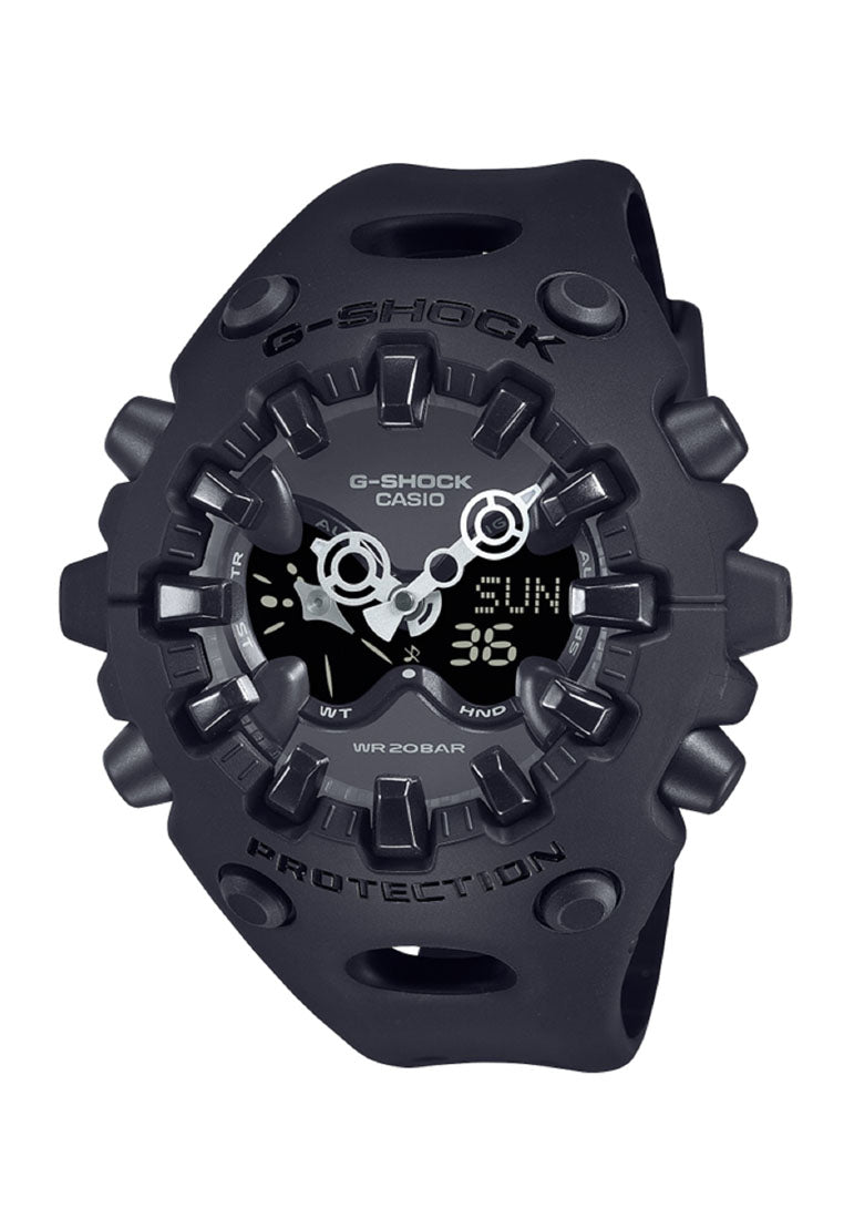 Casio G-shock GA-V01-1A Digital Analog Rubber Strap Watch For Men-Watch Portal Philippines