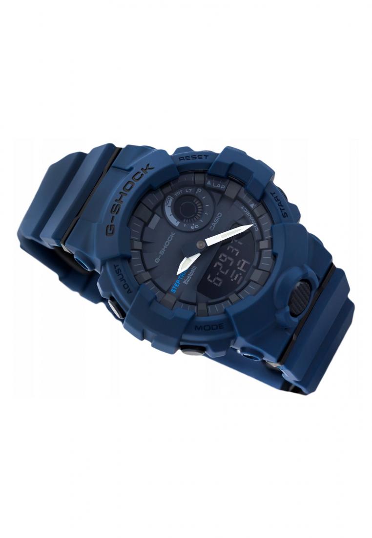 Casio G-shock GBA-800-2A Bluetooth Digital Analog Rubber Strap Watch For Men-Watch Portal Philippines