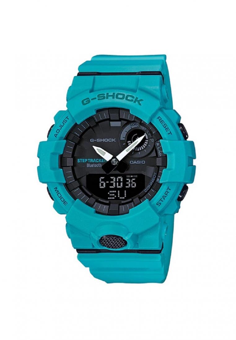Casio G-shock GBA-800-2A2 Bluetooth Digital Analog Rubber Strap Watch For Men-Watch Portal Philippines