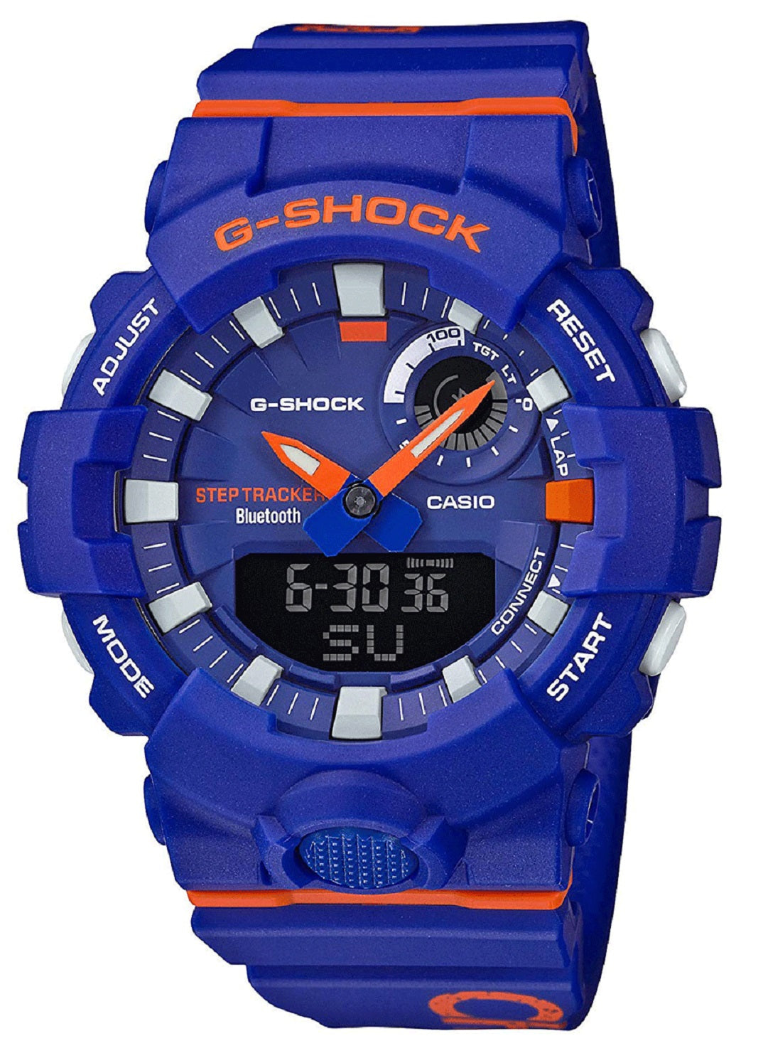 Casio G-shock GBA-800DG-2A Bluetooth Digital Analog Rubber Strap Watch For Men-Watch Portal Philippines