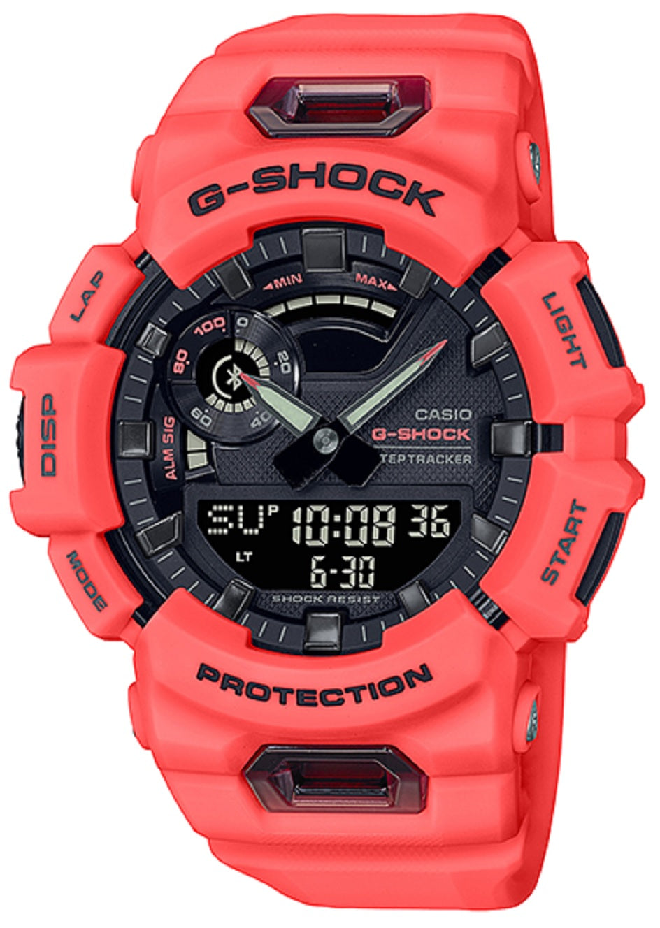 Casio G-shock GBA-900-4A Bluetooth Digital Analog Rubber Strap Watch F