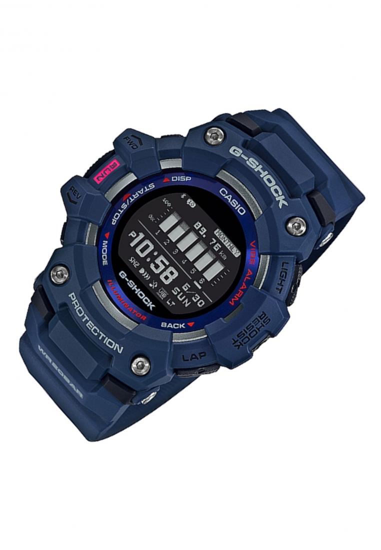 Casio G-shock GBD-100-2DR Digital Bluetooth Rubber Strap Watch For Men-Watch Portal Philippines