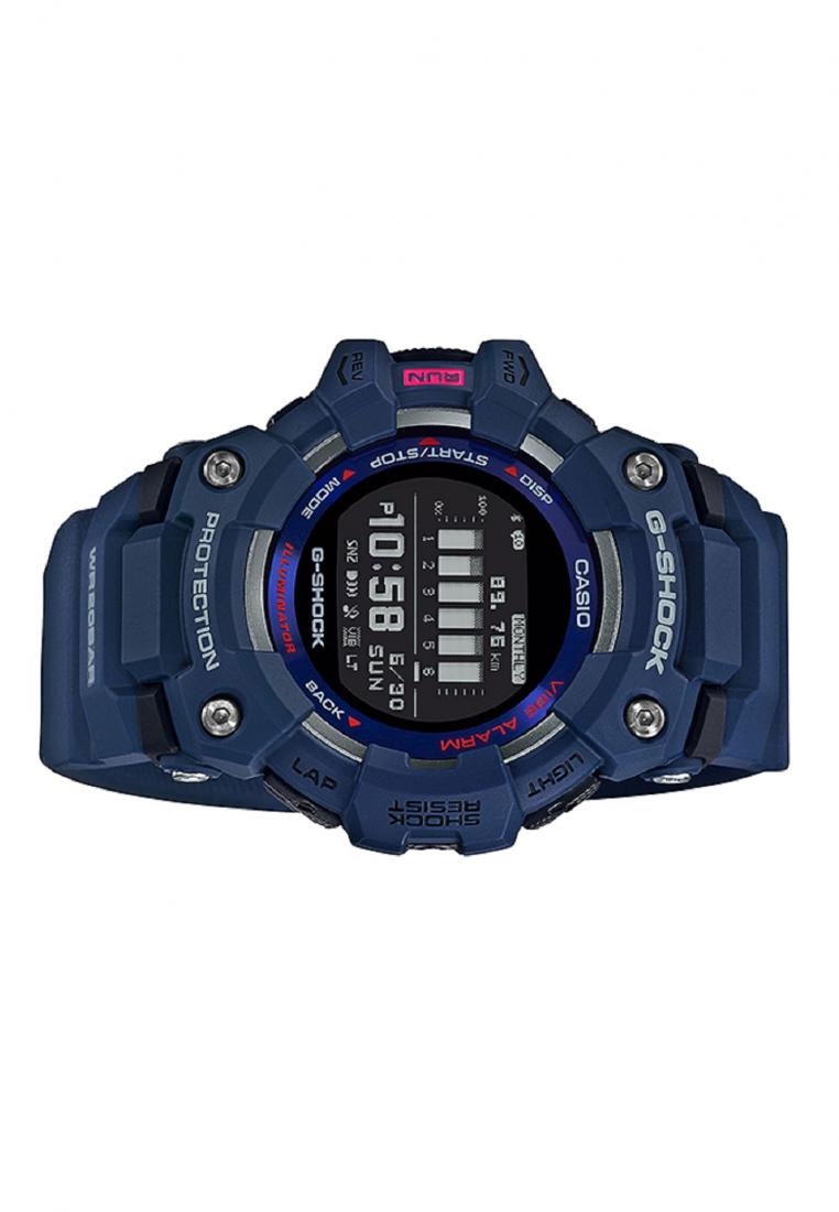 Casio G-shock GBD-100-2DR Digital Bluetooth Rubber Strap Watch For Men-Watch Portal Philippines