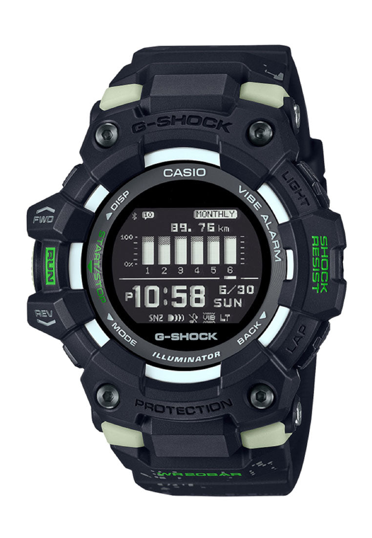 Casio G-shock GBD-100LM-1DR Bluetooth Digital Rubber Strap Watch For Men-Watch Portal Philippines