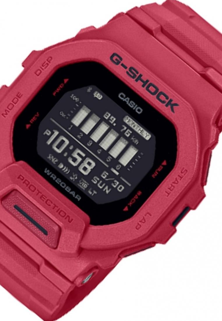 Casio G-Shock GBD-200RD-4DR G-SQUAD RED OUT Sports Edition Digital Watch for Men-Watch Portal Philippines