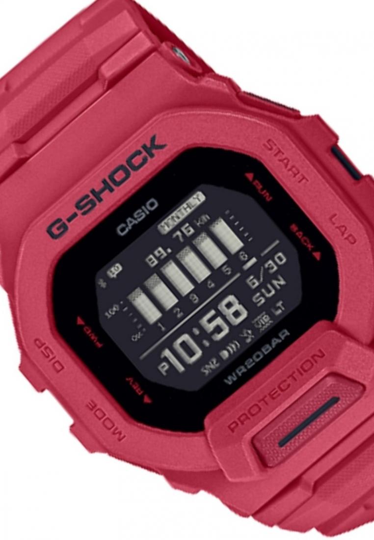 Casio G-Shock GBD-200RD-4DR G-SQUAD RED OUT Sports Edition Digital Watch for Men-Watch Portal Philippines