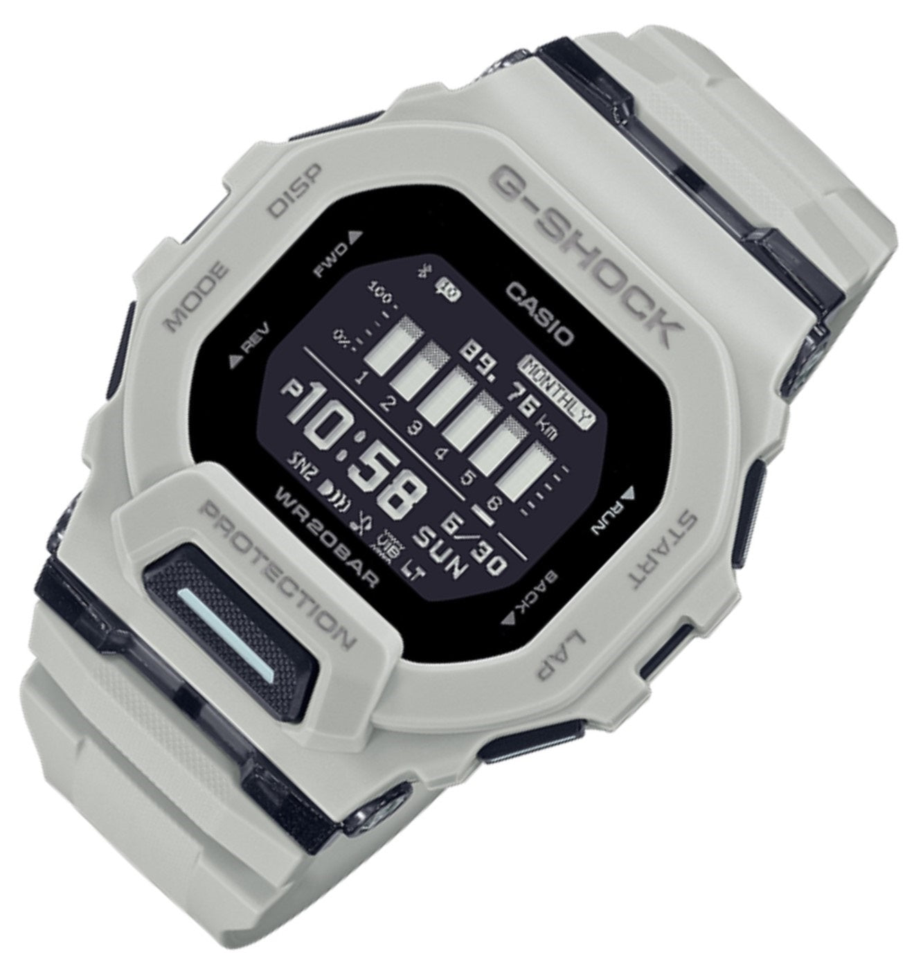 Casio G-shock GBD-200UU-9DR Bluetooth Digital Rubber Strap Watch For Men-Watch Portal Philippines