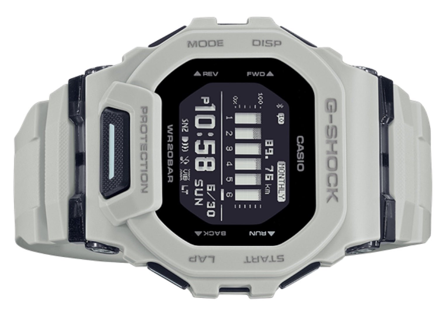 Casio G-shock GBD-200UU-9DR Bluetooth Digital Rubber Strap Watch For Men-Watch Portal Philippines