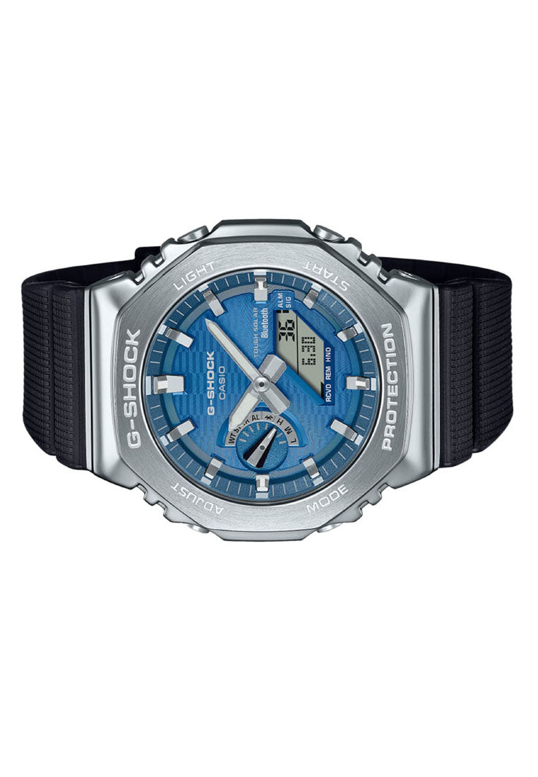 Casio G-shock GBM-2100A-2B Digital Analog Rubber Strap Solar Watch for Men-Watch Portal Philippines