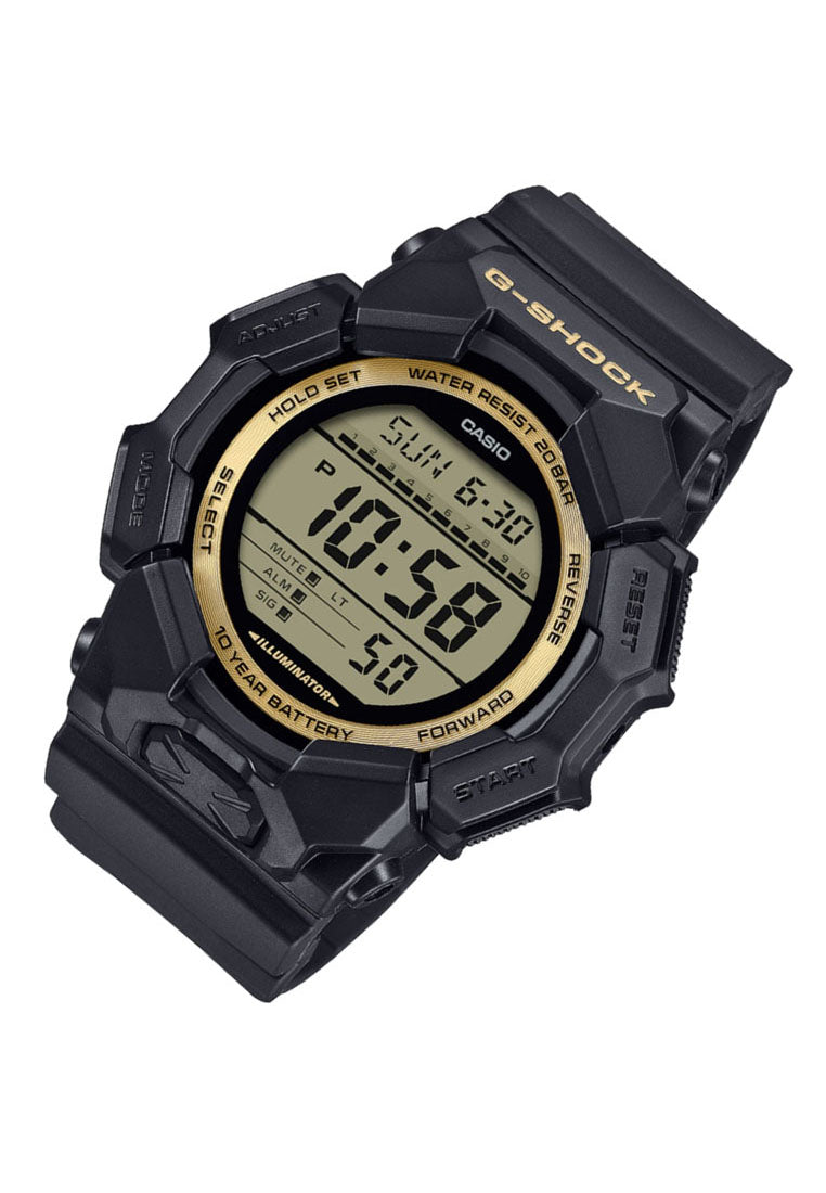 Casio G-shock GD-010GB-1A9 Digital Rubber Strap Watch for Men-Watch Portal Philippines
