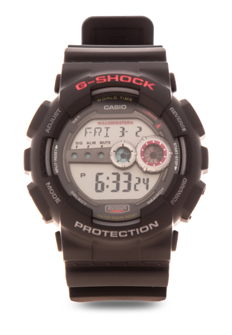 Casio G-shock GD-100-1AER Digital Rubber Strap Watch For Men-Watch Portal Philippines