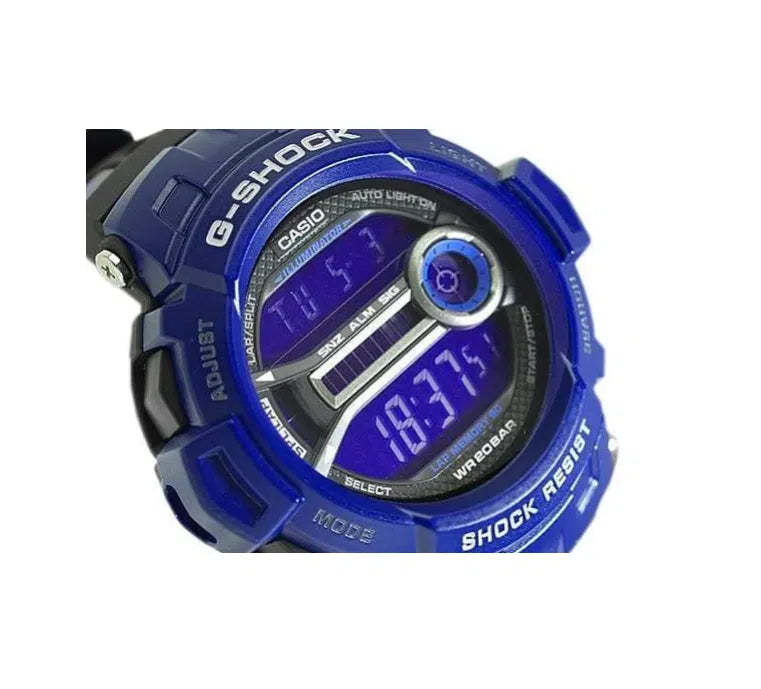 Casio G shock GD 200 2DR Digital Rubber Strap Watch For Men