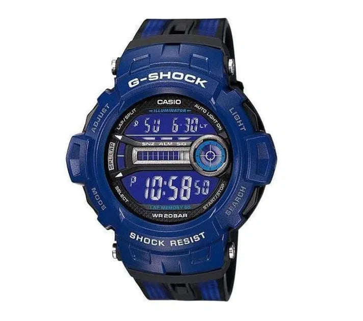 Casio G-shock GD-200-2DR Digital Rubber Strap Watch For Men-Watch Portal Philippines