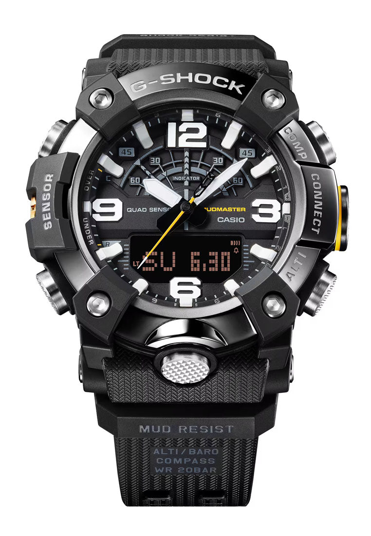 Casio G-shock GG-B100XMB-1ADR Rubber Strap Digital Analog Bluetooth Watch for Men-Watch Portal Philippines