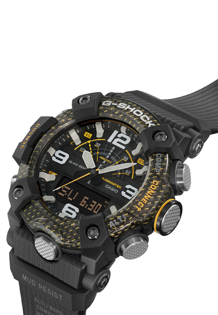 Casio G-shock GG-B100Y-1ADR Mudmaster Digital Analog Rubber Strap Watch For Men-Watch Portal Philippines