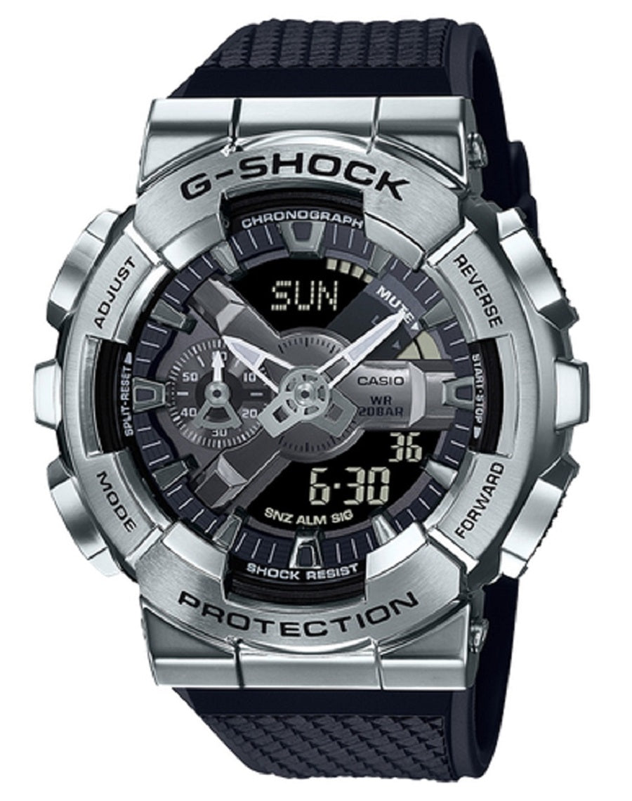 Casio G-shock GM-110-1A Digital Analog Rubber Strap Watch-Watch Portal Philippines