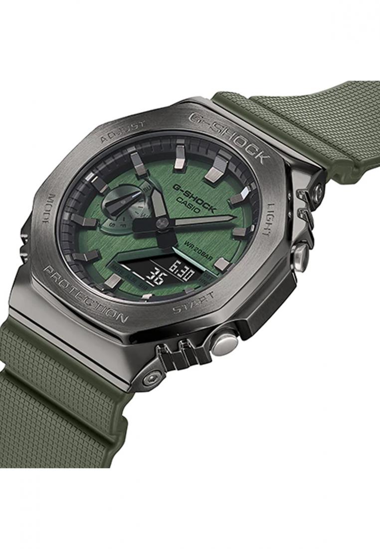 Casio G-shock GM-2100B-3A Digital Analog Rubber Strap Watch-Watch Portal Philippines