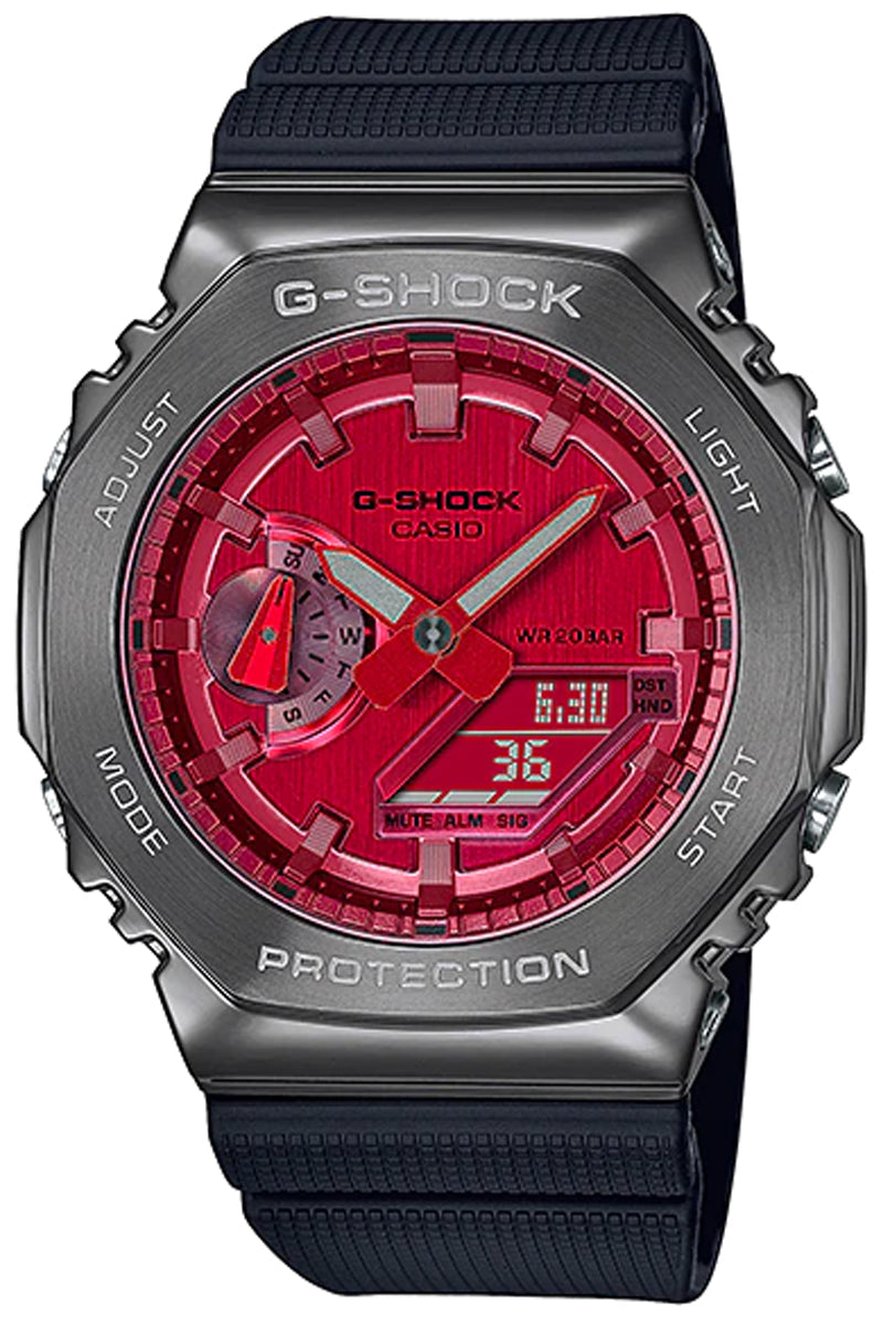 Casio G-shock GM-2100B-4A Digital Analog Rubber Strap Watch-Watch Portal Philippines