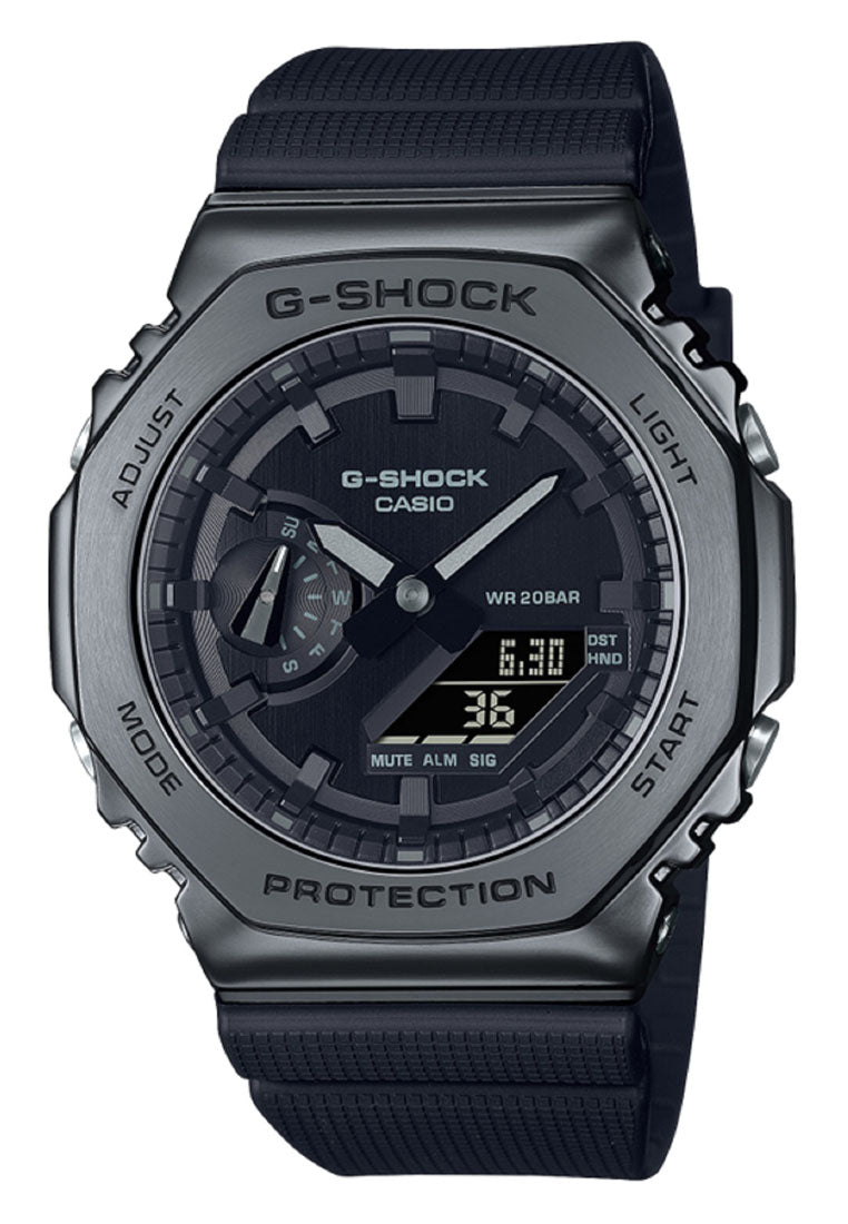 Casio G-shock GM-2100BB-1A Digital Analog Rubber Strap Watch-Watch Portal Philippines