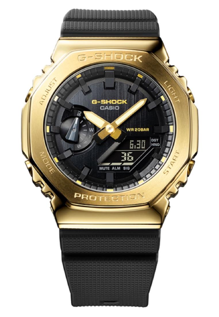 Casio G-shock GM-2100G-1A9 Digital Analog Rubber Strap Watch-Watch Portal Philippines