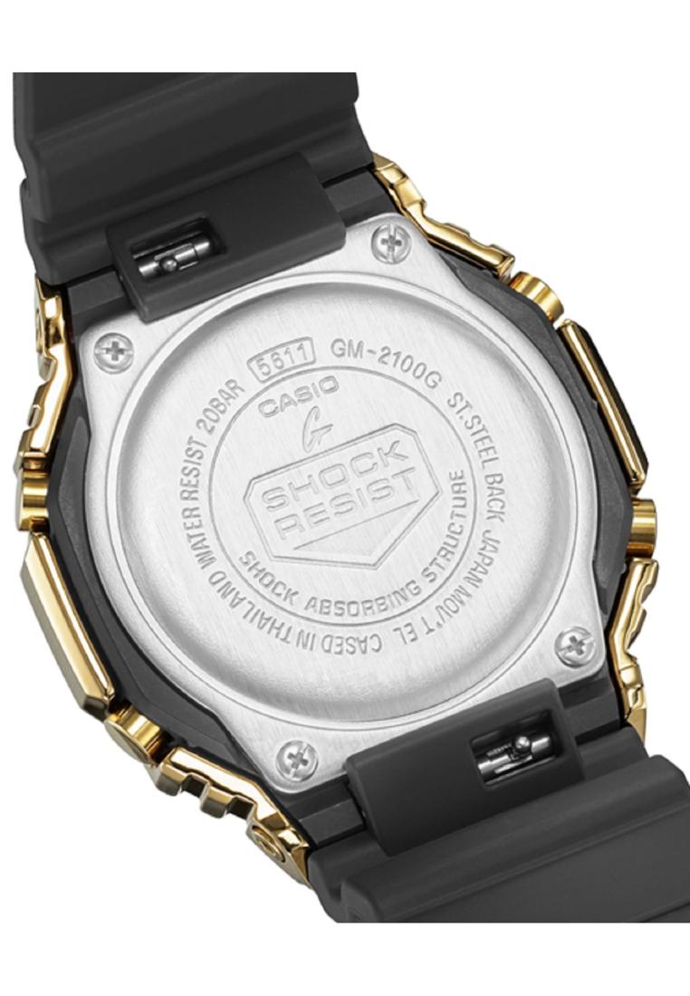 Casio G-shock GM-2100G-1A9 Digital Analog Rubber Strap Watch-Watch Portal Philippines