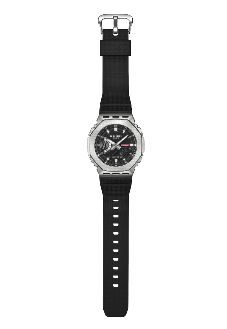 Casio G-shock GM-2100M-1ADR Digital Analog Rubber Strap Watch for Men-Watch Portal Philippines