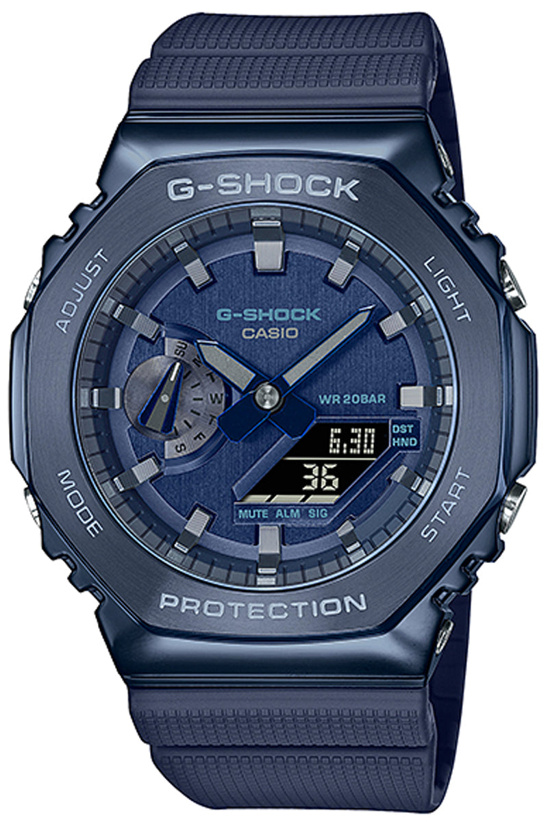 Casio G-shock GM-2100N-2A Digital Analog Rubber Strap Watch-Watch Portal Philippines