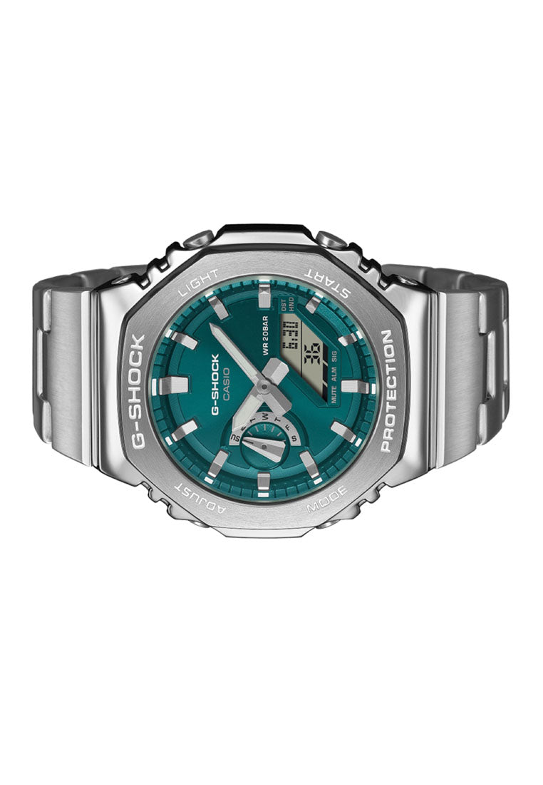 Casio G-shock GM-2110D-3A1 Digital Analog Stainless Steel Strap Watch for Men-Watch Portal Philippines