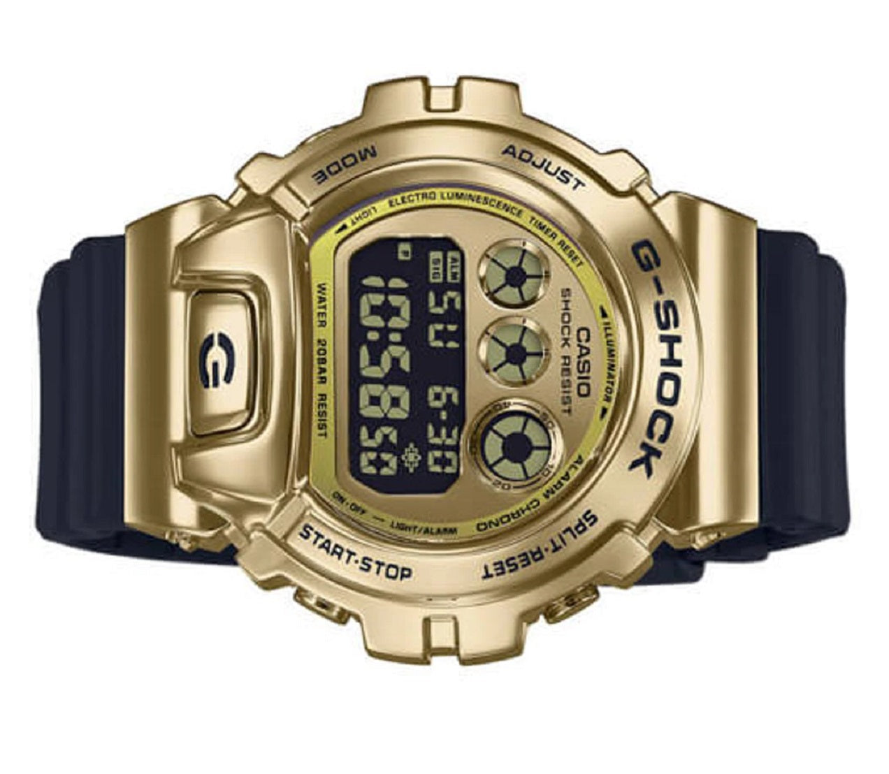 Casio G-Shock 6900 Series Basic Black Fox Fire DW-6900B-9 DW6900B
