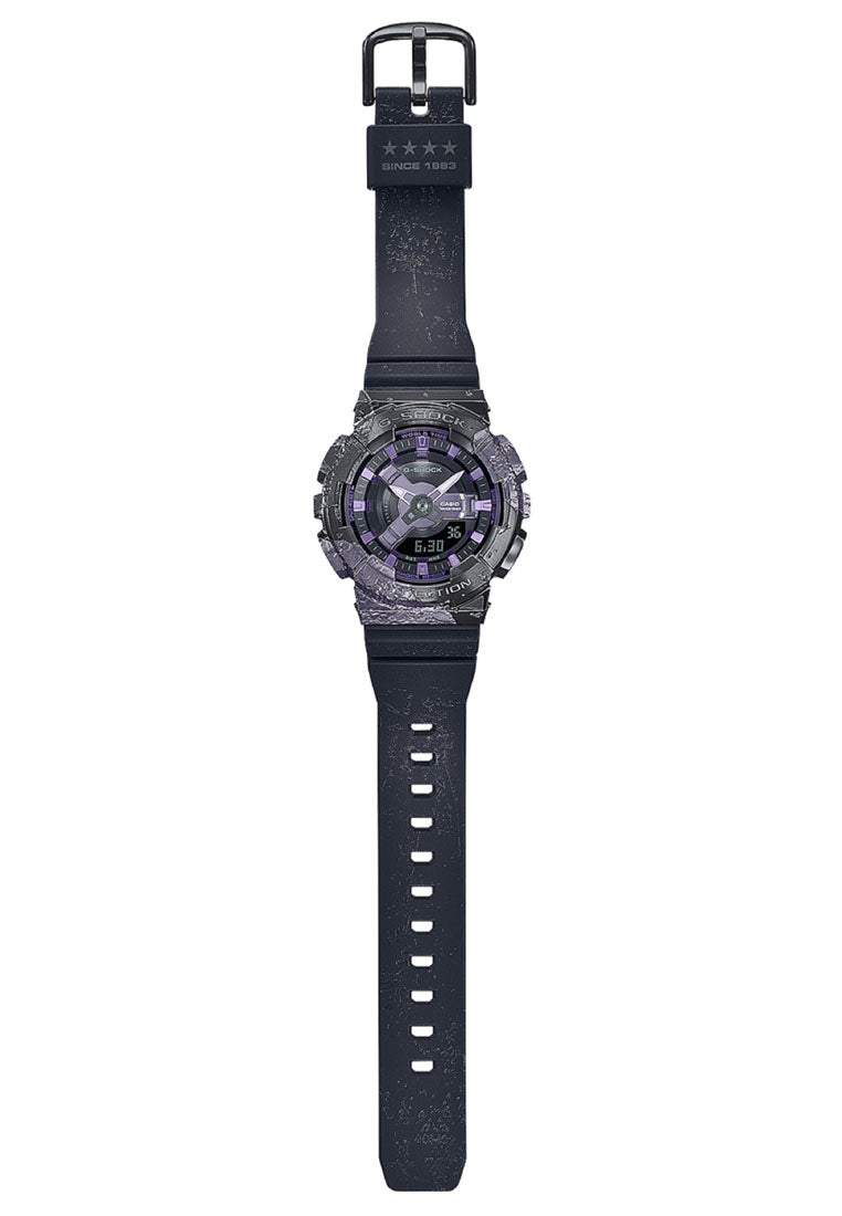Casio G-shock GM-S114GEM-1A2DR Digital Analog Rubber Strap Watch-Watch Portal Philippines