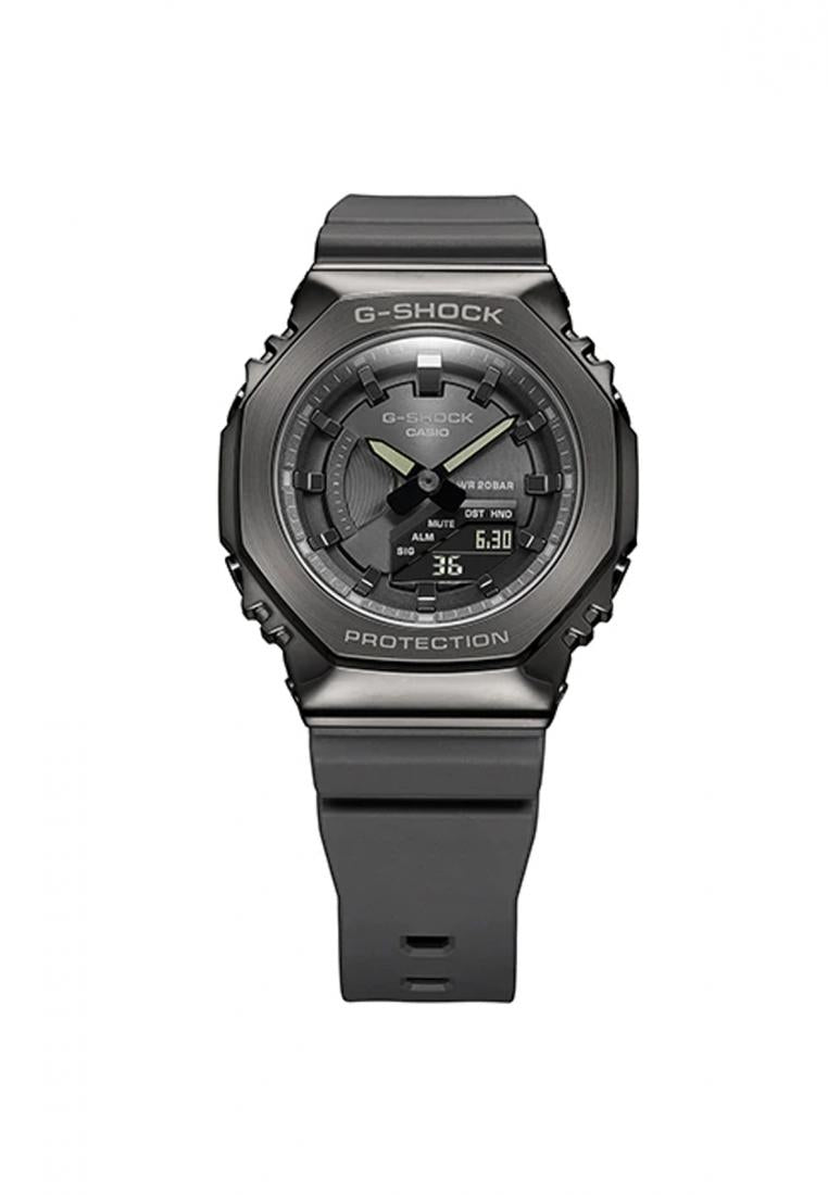 Casio G-shock GM-S2100B-8A Digital Analog Rubber Strap Watch-Watch Portal Philippines