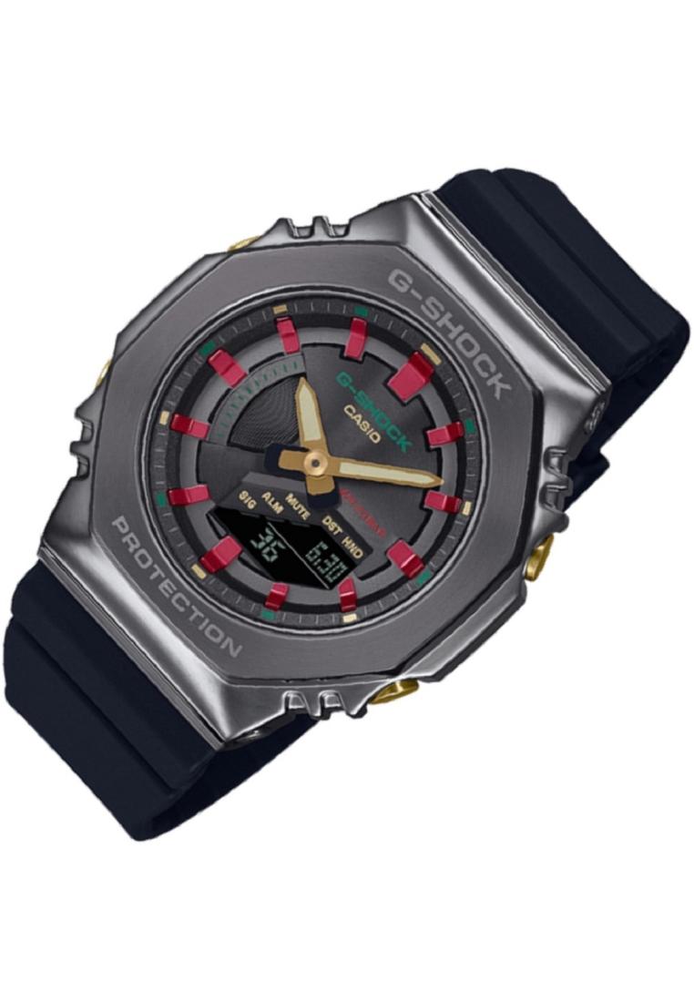 Casio G-shock GM-S2100CH-1A Digital Analog Rubber Strap Watch-Watch Portal Philippines
