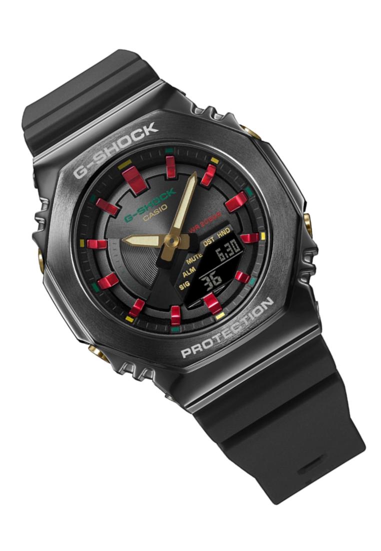 Casio G-shock GM-S2100CH-1A Digital Analog Rubber Strap Watch-Watch Portal Philippines