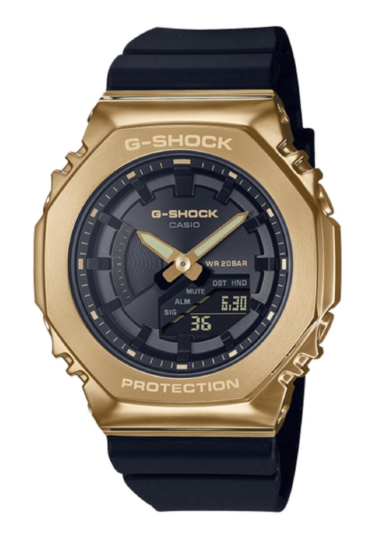 Casio G-shock GM-S2100GB-1A Digital Analog Rubber Strap Watch-Watch Portal Philippines
