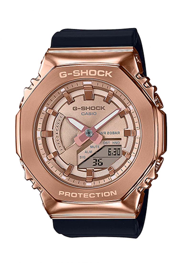Casio G-shock GM-S2100PG-1A4 Digital Analog Rubber Strap Watch-Watch Portal Philippines