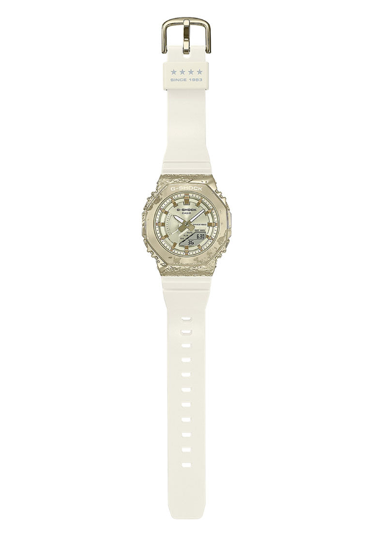 Casio G-shock GM-S2140GEM-9ADR Digital Analog Rubber Strap Watch-Watch Portal Philippines